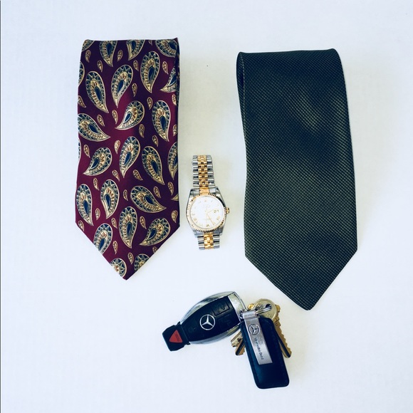 FREE SHIPPING ITALIAN MEN’S TIES 💯 % SILK - Picture 8 of 8